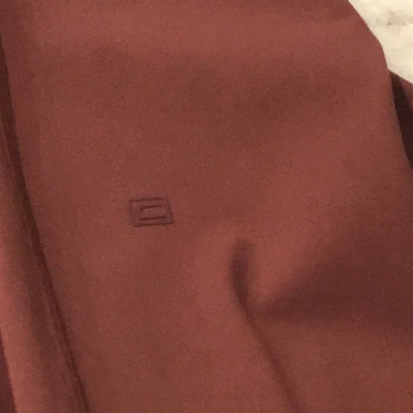 CRZ Yoga Joggers Mens Large Burgundy Pants Golf Running Pockets Athletic Travel - Picture 7 of 11